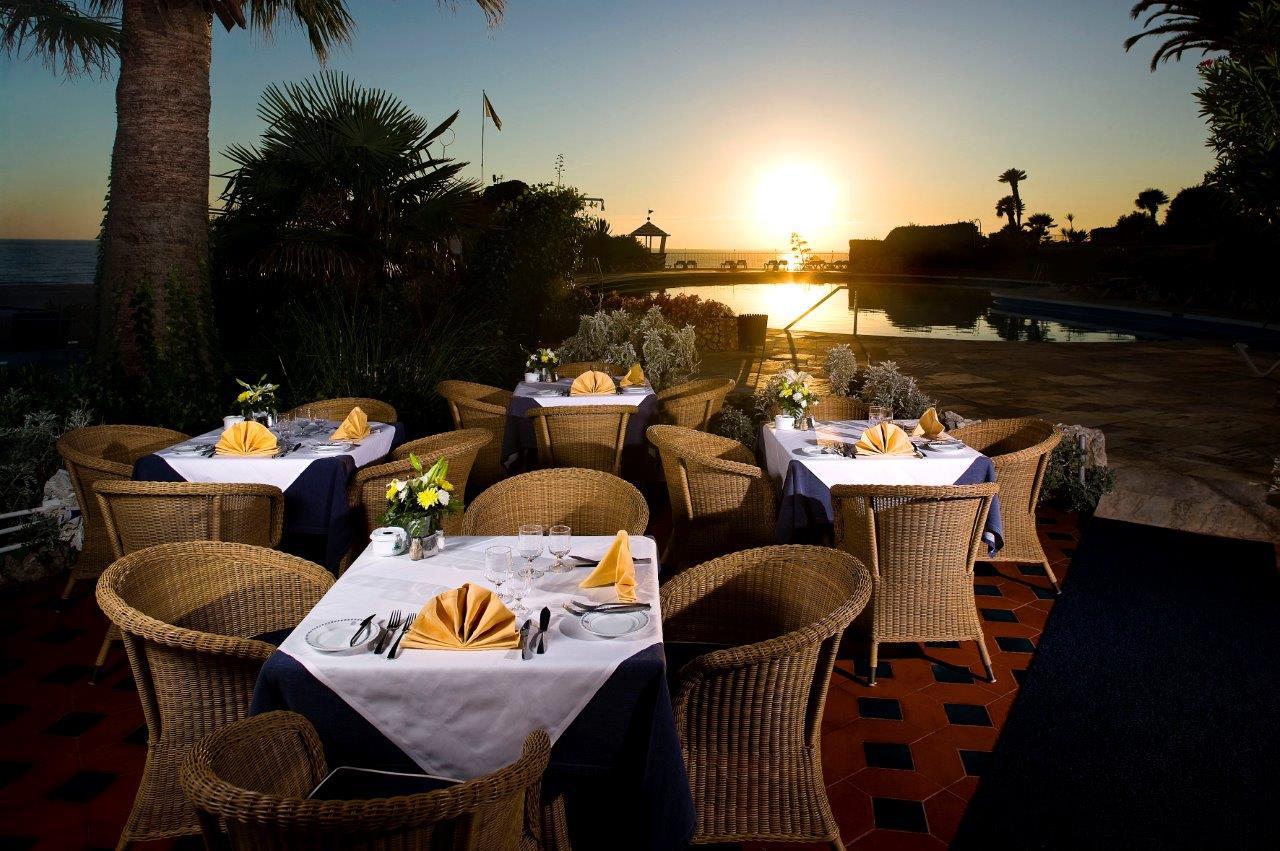 โรงแรมอัลการ์เว กาสิโน ปอร์ติเมา ร้านอาหาร รูปภาพ Sunset at the Hotel